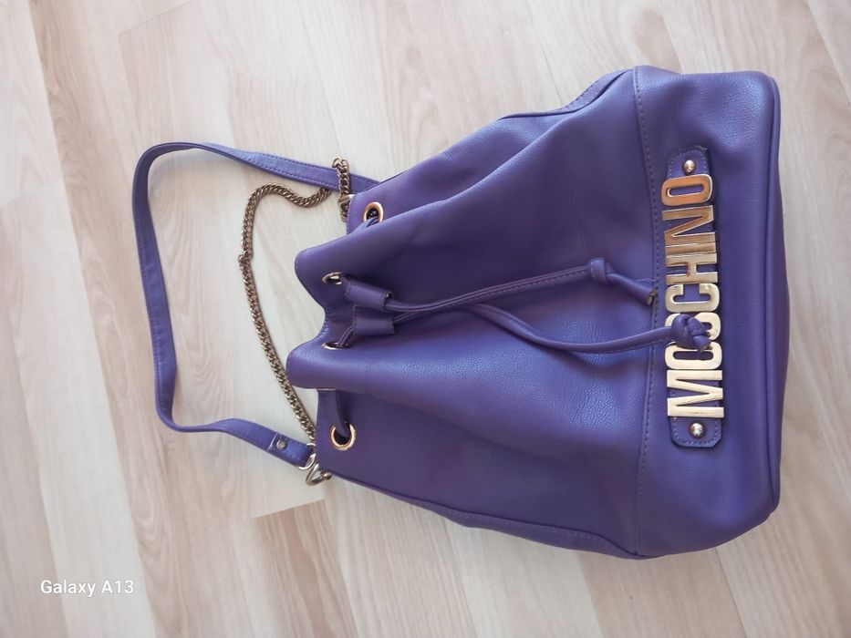 Moschino torebka plecak worek