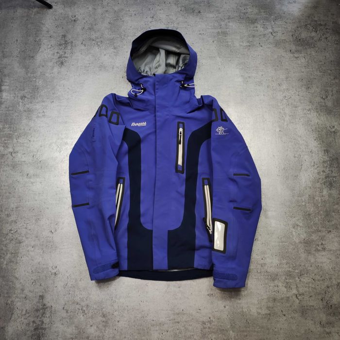 DAMSKA Kurtka PROfesjonalna Bergans Svartisen 1360 Fioletowa Membrana