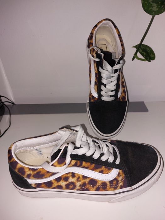 Vans Old Skool panterka 36/36,5 bardzo dobry stan