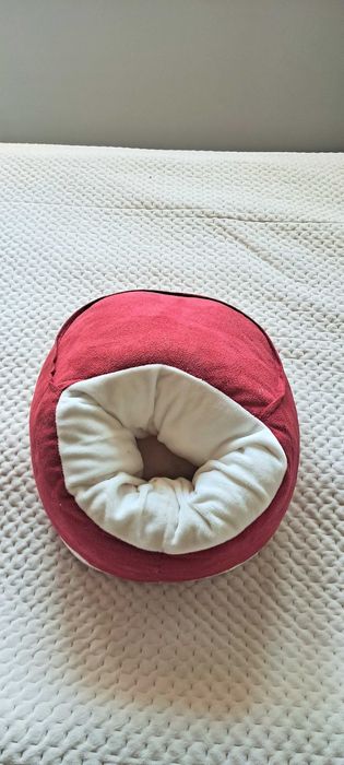 Ogrzewacz do stóp bordowy