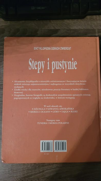 Książka- Stepy i Pustynie, encyklopedia dzikich zwierząt