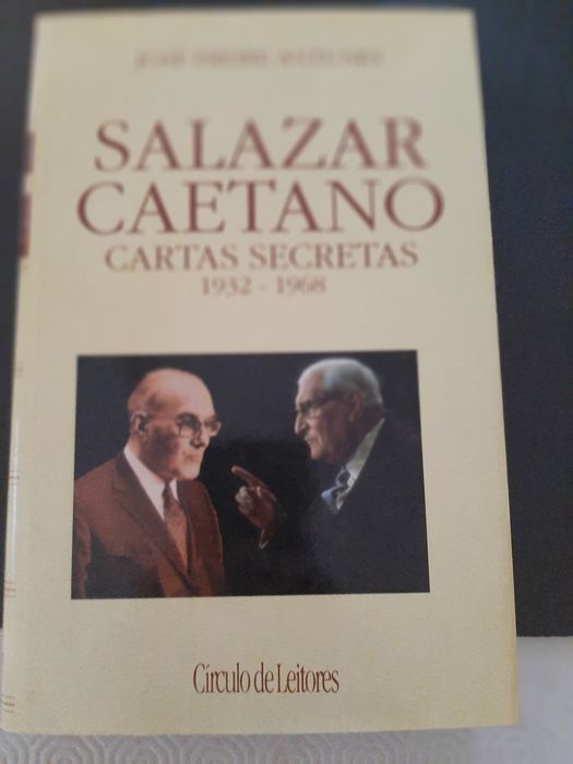 Livro Cartas secretas de Salazar a Marcelo Caetano