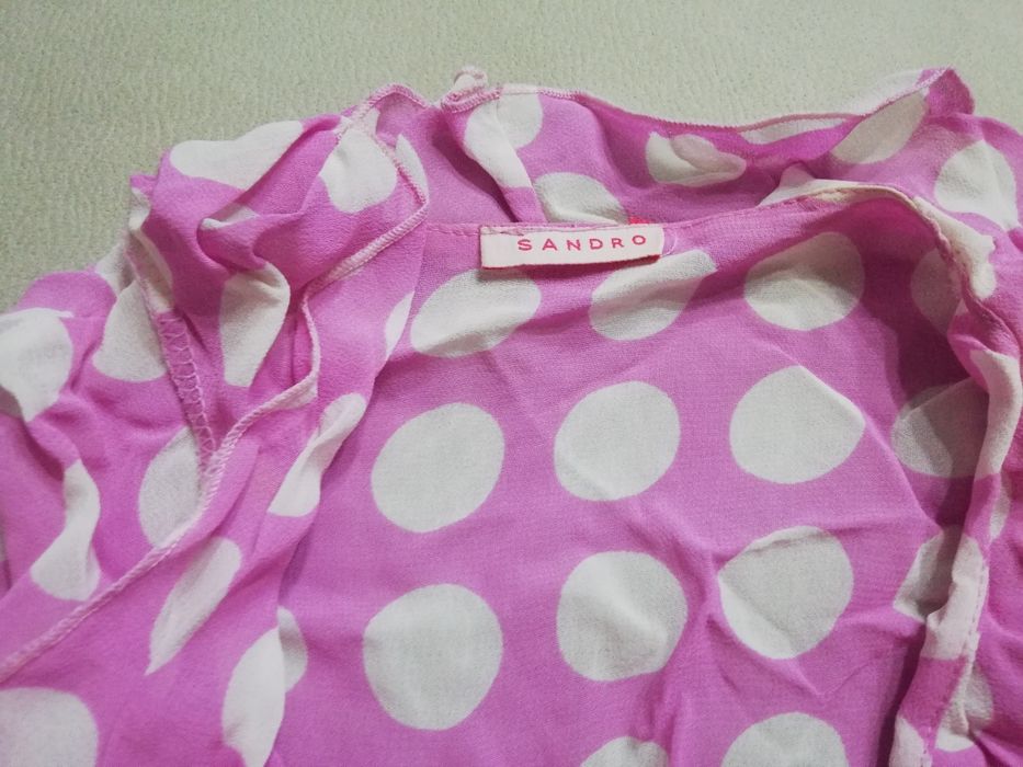 Blusa rosa da Sandro
