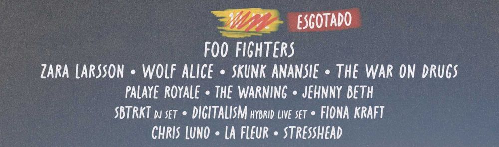 10 JULHO NOS ALIVE - 2 bilhetes físicos