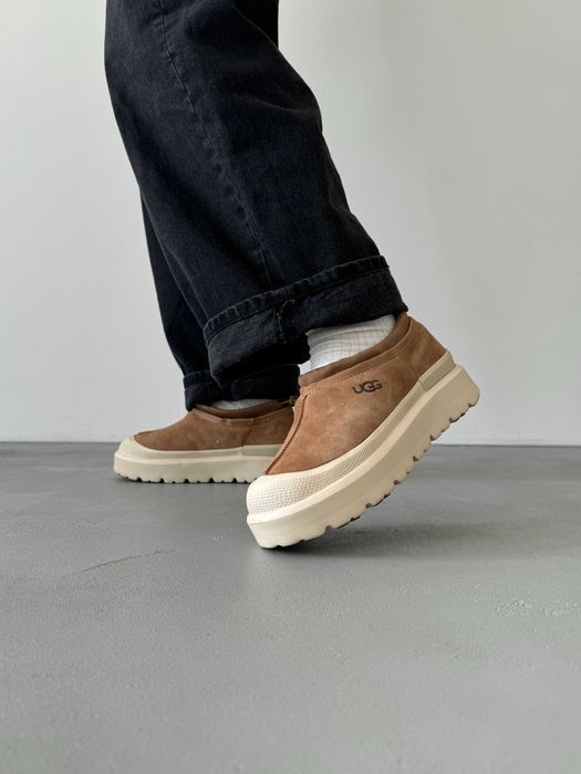 Уггі Ugg Tasman Hybrid Low Chestnut premium унісекс угги осінні/зимові овчина
