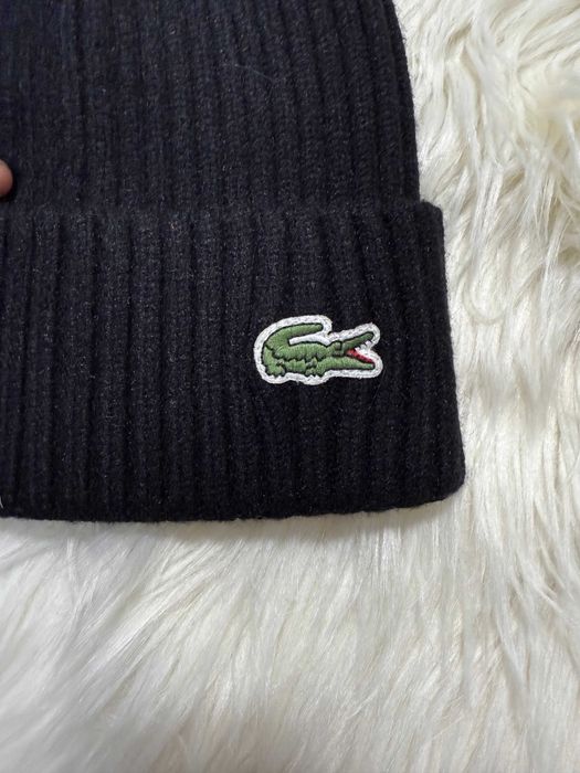 Шапка Lacoste | Зимова Шапка Лакоста | Зимняя Шапка Лакост