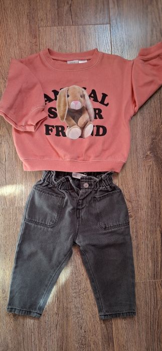 Джинси Zara, hm для дівчинки 9-12