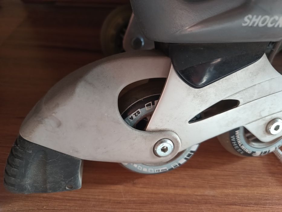 Rolki damskie 40/41 szare