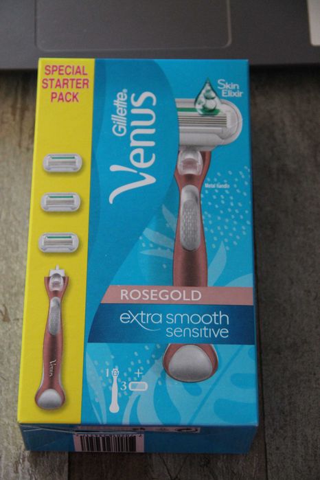 Gillette Venus Maszynka do golenia z 3 wymiennymi wkładami