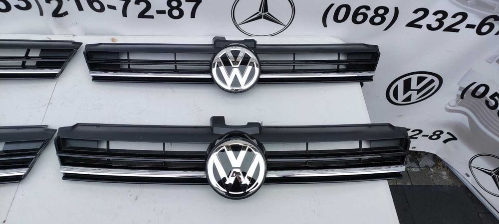 Решотка радіатора VW GOLF 7 Ресталанг під радар європа usa 5G0853653Q
