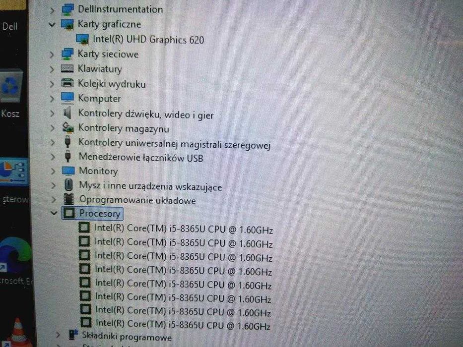 Laptop Dotykowy Dell 5300 i5 13,3 FHD IPS 16GB 256 SSD Win11 GW FV