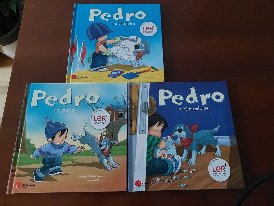 Livros colecção "Pedro" 4 a 6 anos