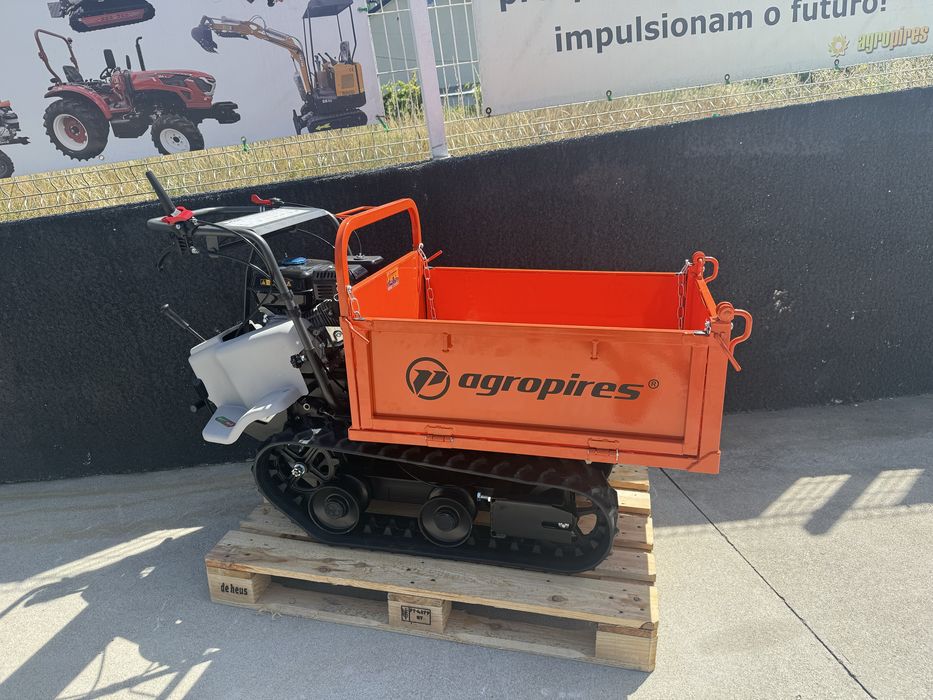 Mini dumper lagartas 350 kg