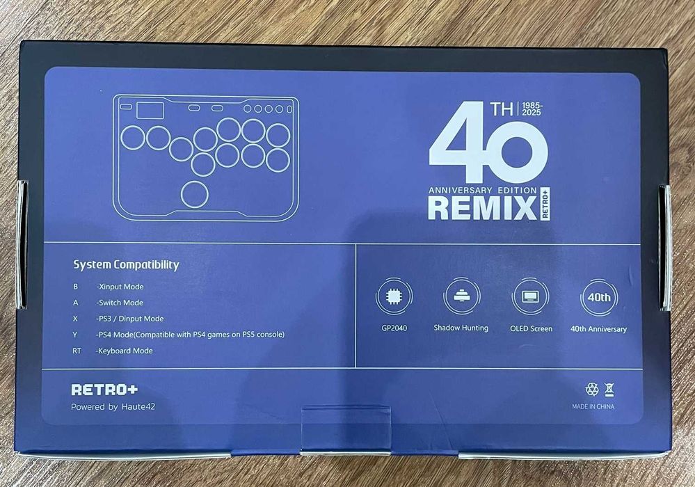 Аркадный контроллер хитбокс Haute42 Retro+ P12 Pro клавиатура файтстик