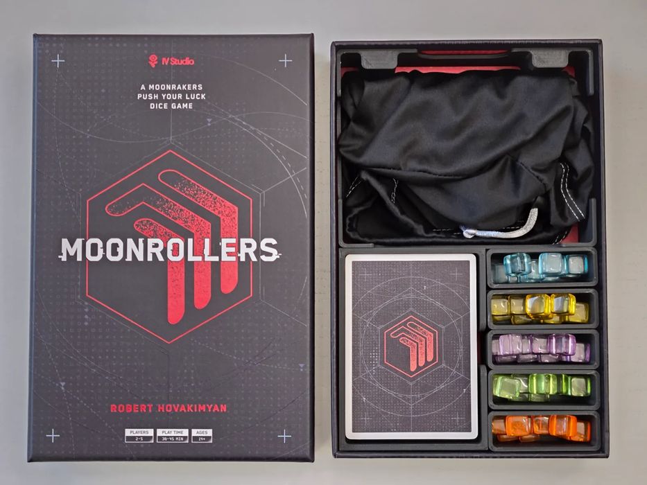 Organizador Moonrollers para Tabuleiro de Jogo