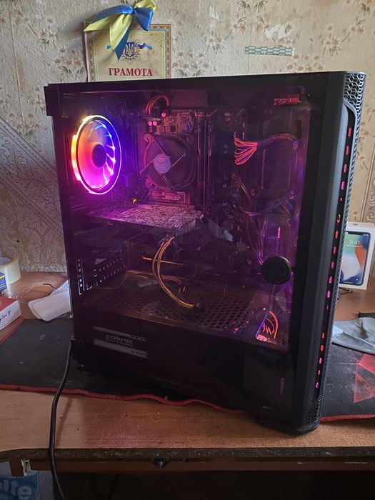 Игровой компьютер i5-9400F, 32gb RAM, gtx 1060 3gb, 512gb M2 SSD, 700w