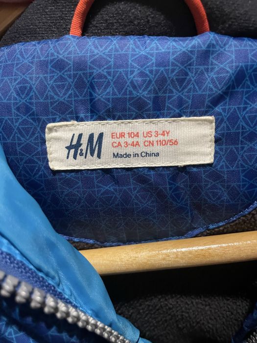 Kurtka zimowa firmy H&M rozm 104