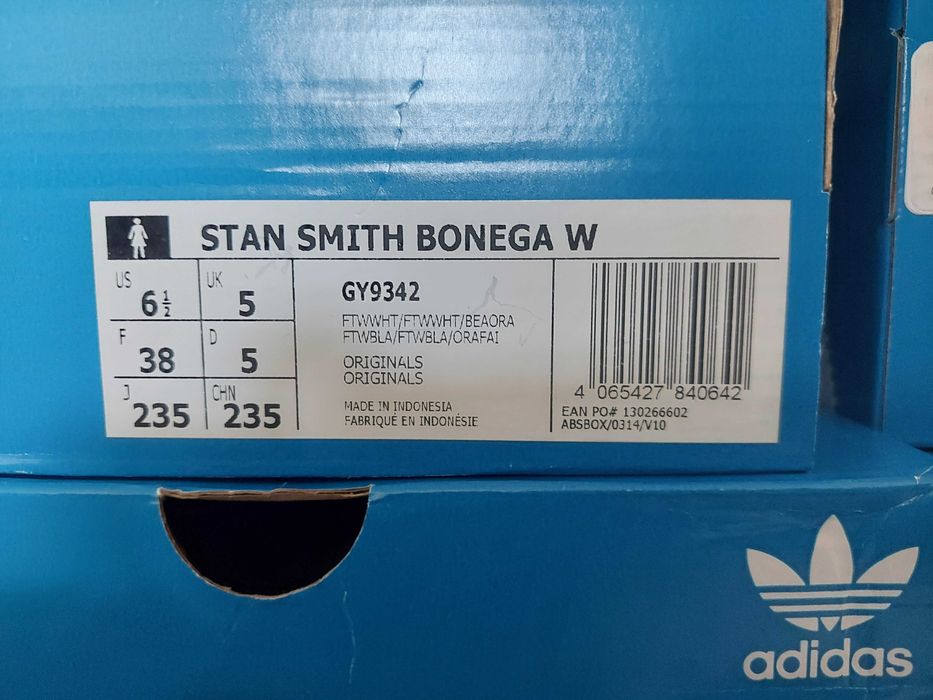 Adidas damskie buty sportowe Stan Smith Bonega W r. 38 | GY9342