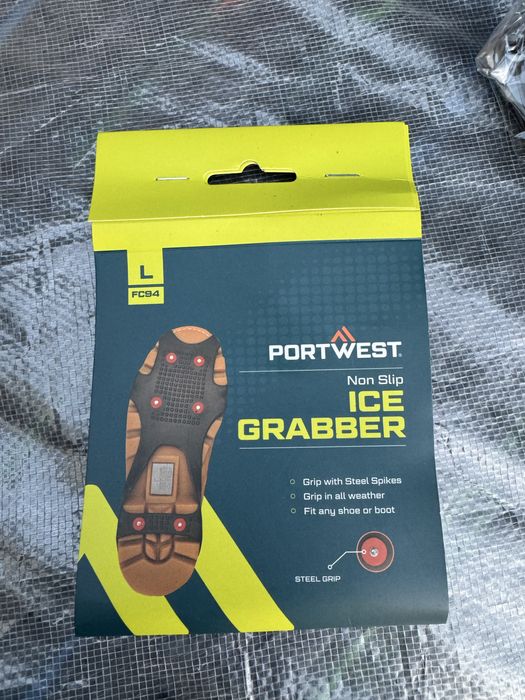 Льодоходи, льодоступи професійні зі сталевими шипами