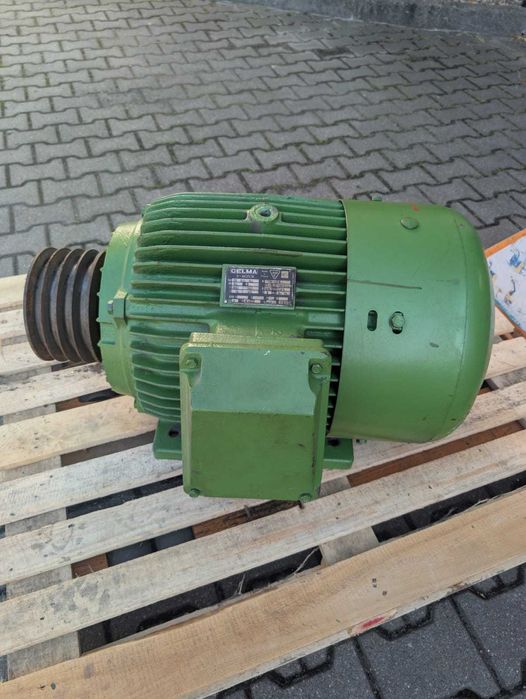 Silnik elektryczny trójfazowy Celma S9 200 L4 30 kW ciężki przemysłowy żeliwna obudowa polska produkcja