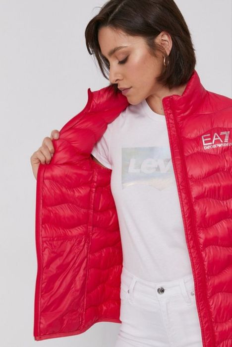 EA7 Oryginalna super lekka puchowa Kurtka Emporio Armani S