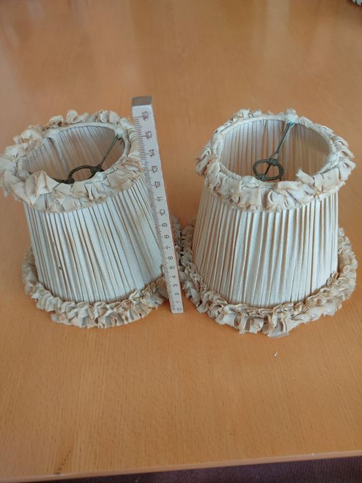 Conjunto de abajures antigos.