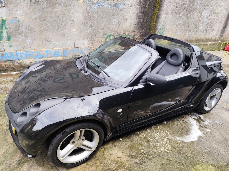 Smart roadster preto