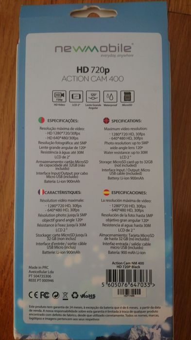Câmara Newmobile HD 720
