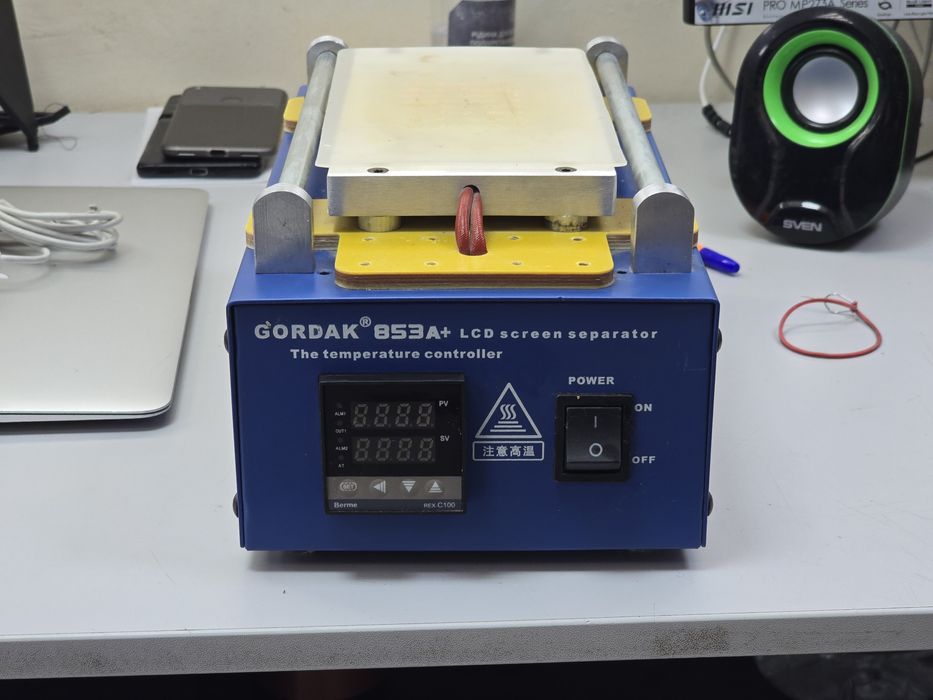 Сепаратор для расклеивания дисплейного модуля Gordak 853A+ 7 дюймов