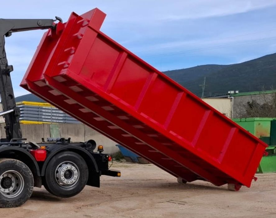 CONTENTORES AMPIROLL de 15m³, 20m³ e 30m³ novos com entrega imediata