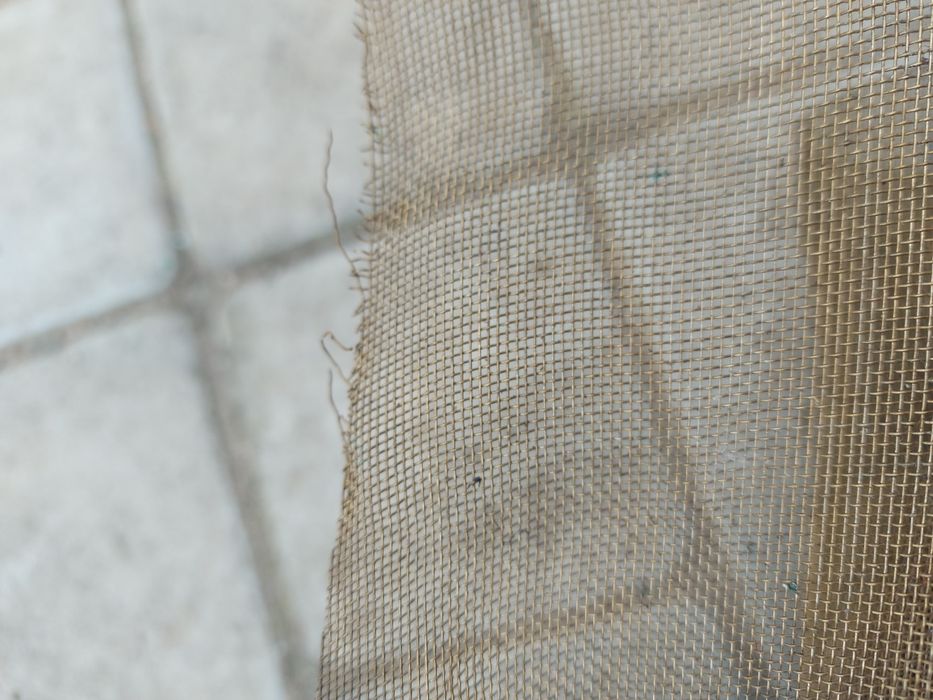 Сетка латунная тканная