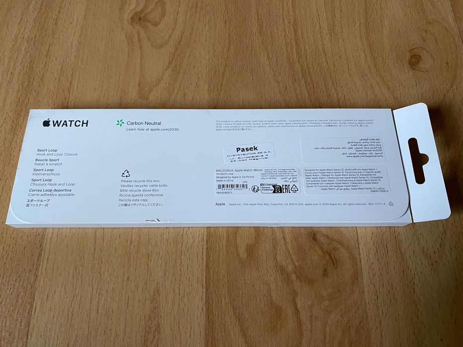 Apple opaska sportowa (44/45/46mm) S/L Atramentowy