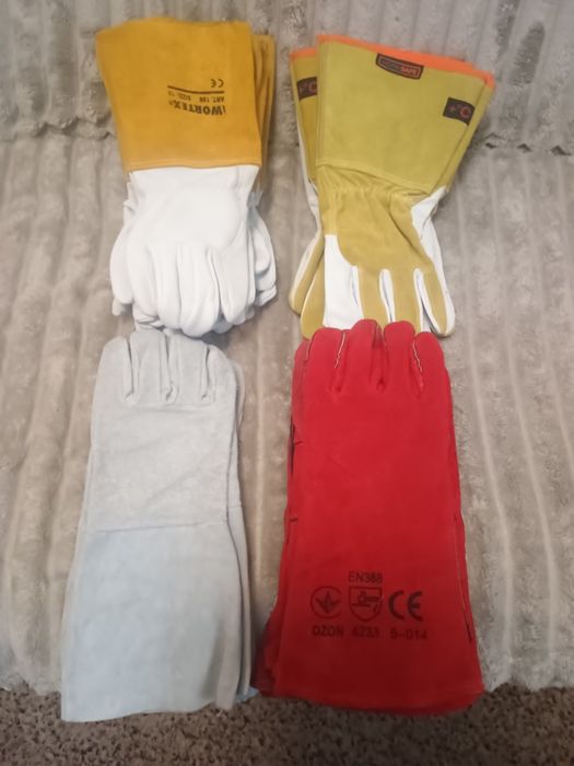 Сварочні краги Tig Mag, слесарні перчатки