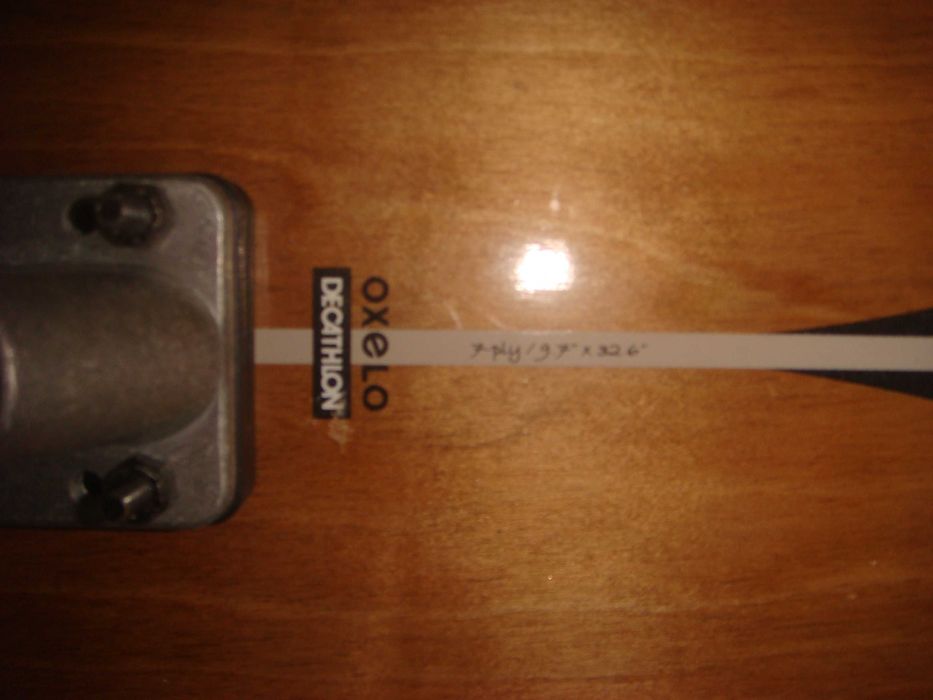 Skate Longboard Oxelo LB CARVE 540 - Com oferta de +2 pares rodas