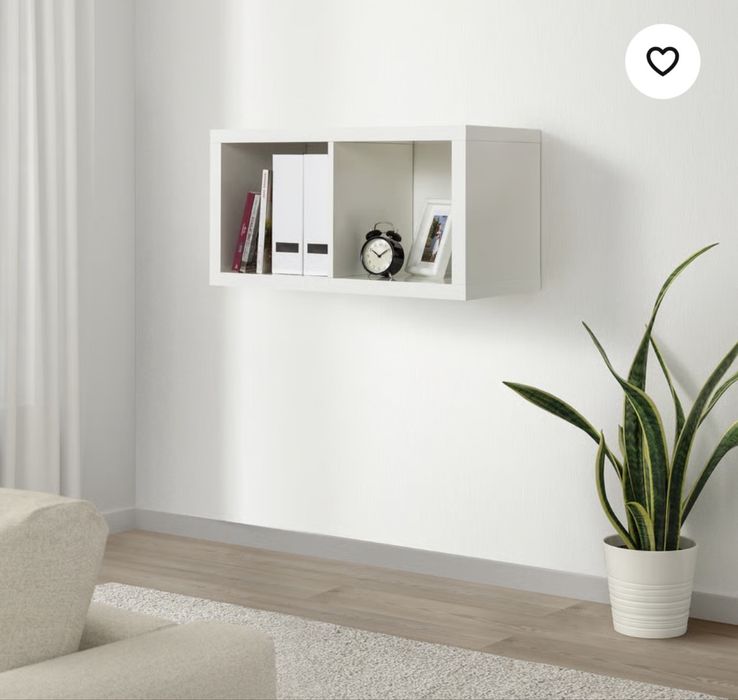 Estante IKEA KALLAX – Branca | Nova na Caixa