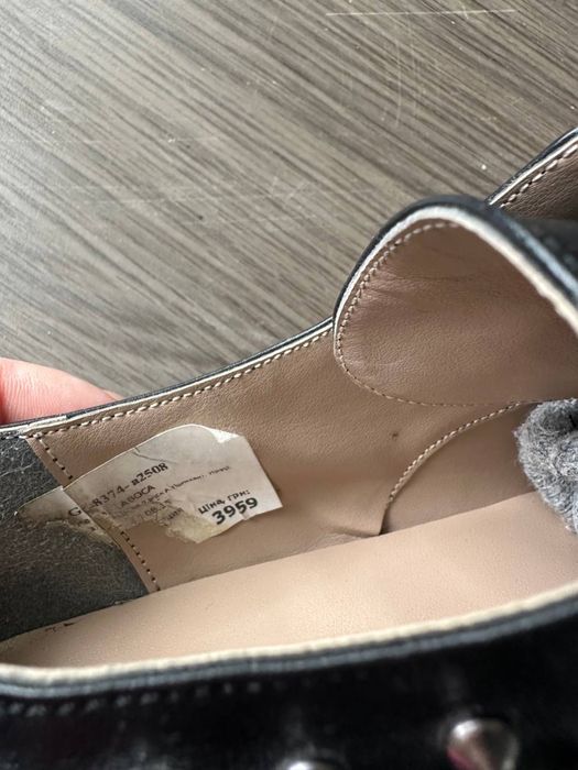 Кожаные Derby на шнуровке