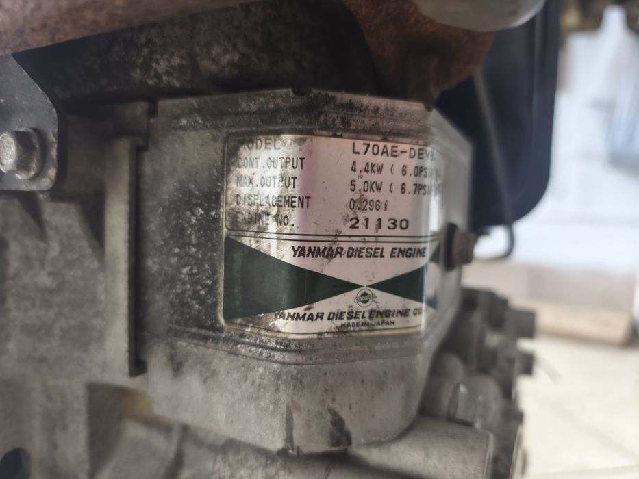 Silnik Yanmar L70AE-DEVBO