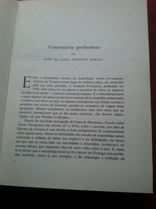 Quirino da Fonseca-A Caravela Portuguesa-I/II-1978