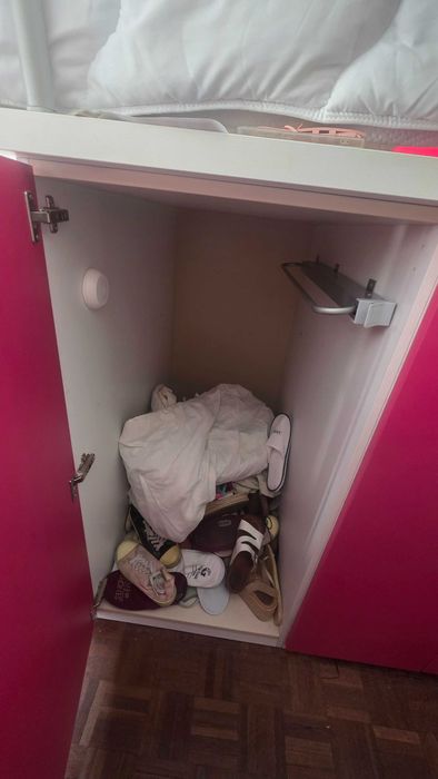 Beliche com arrumação