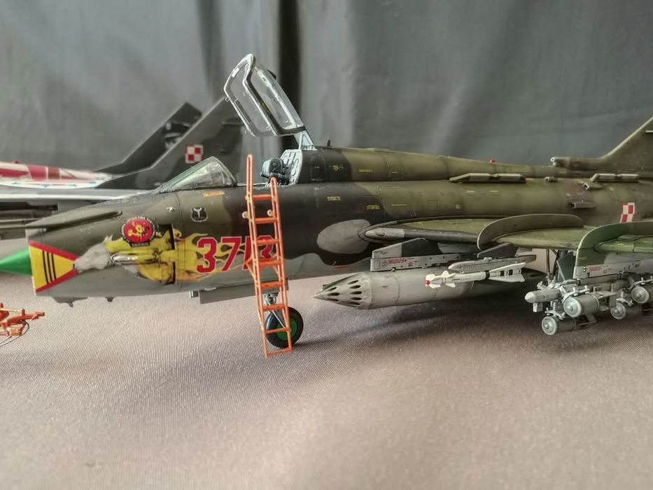 Su-22 model w skali 1:48 Polskie Siły Powietrzne