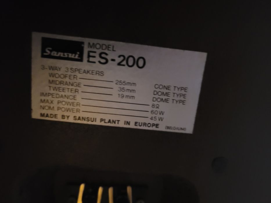 Kolumny Japońskie Sansui ES-200