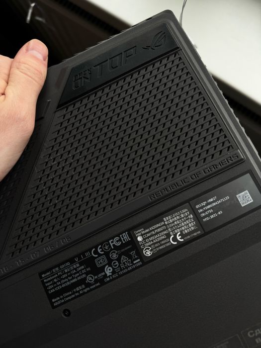 Ноутбук Asus ROG Strix G15 R5800H | RTX 3060 | 144hz