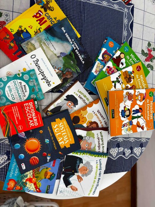 coleção de livros infantis