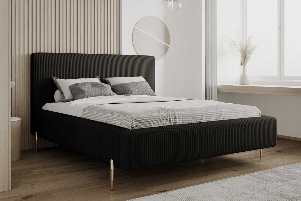 Łóżko Sypialnianie z Pojemnikiem + stelaż metalowy Monaco PRODUCENT