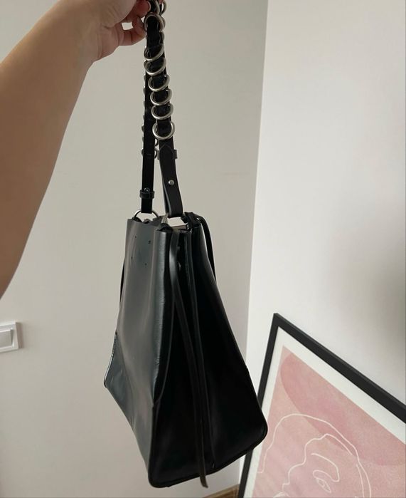 Сумка чорна ZARA