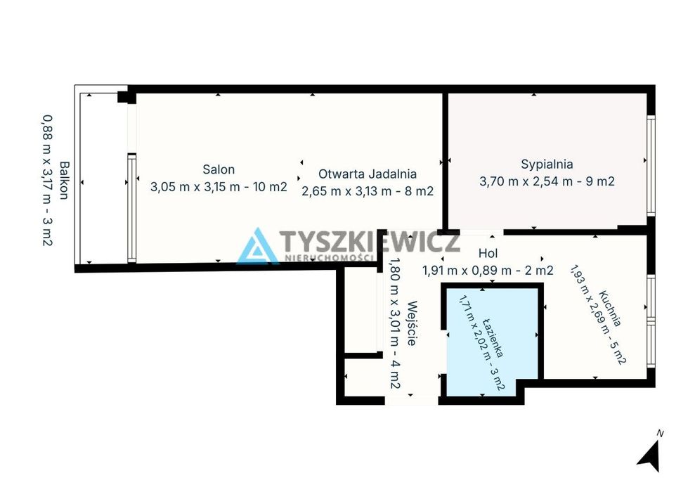 Mieszkanie – Kościerzyna, Szydlice - Widok 2