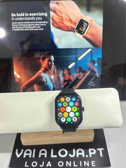 Smartwatch pro max 2.01 polegadas display hd