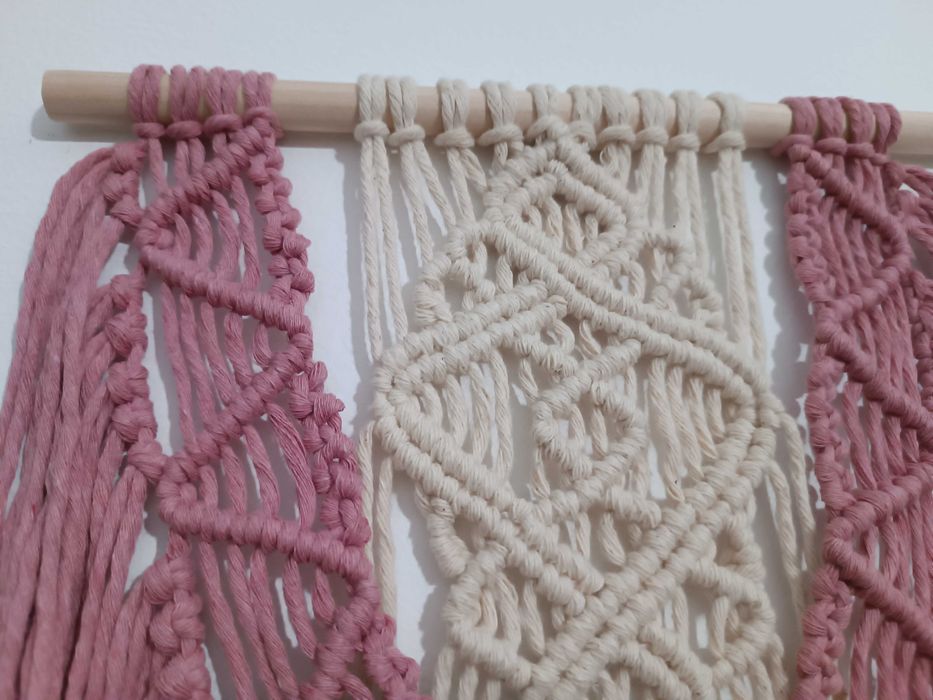 Lindo painel Macramé decoração