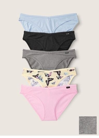 Набір бавовняних трусиків Pink Victoria's secret