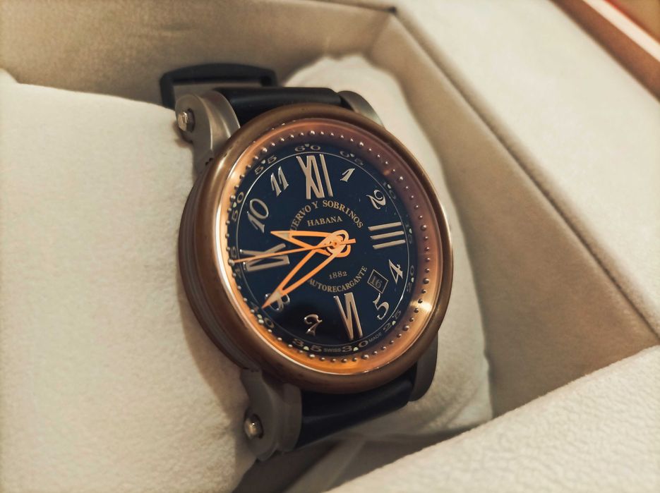 Relógio Cuervo y Sobrino Torpedo Pirata Ref.ª 3053 em estado NOVO
